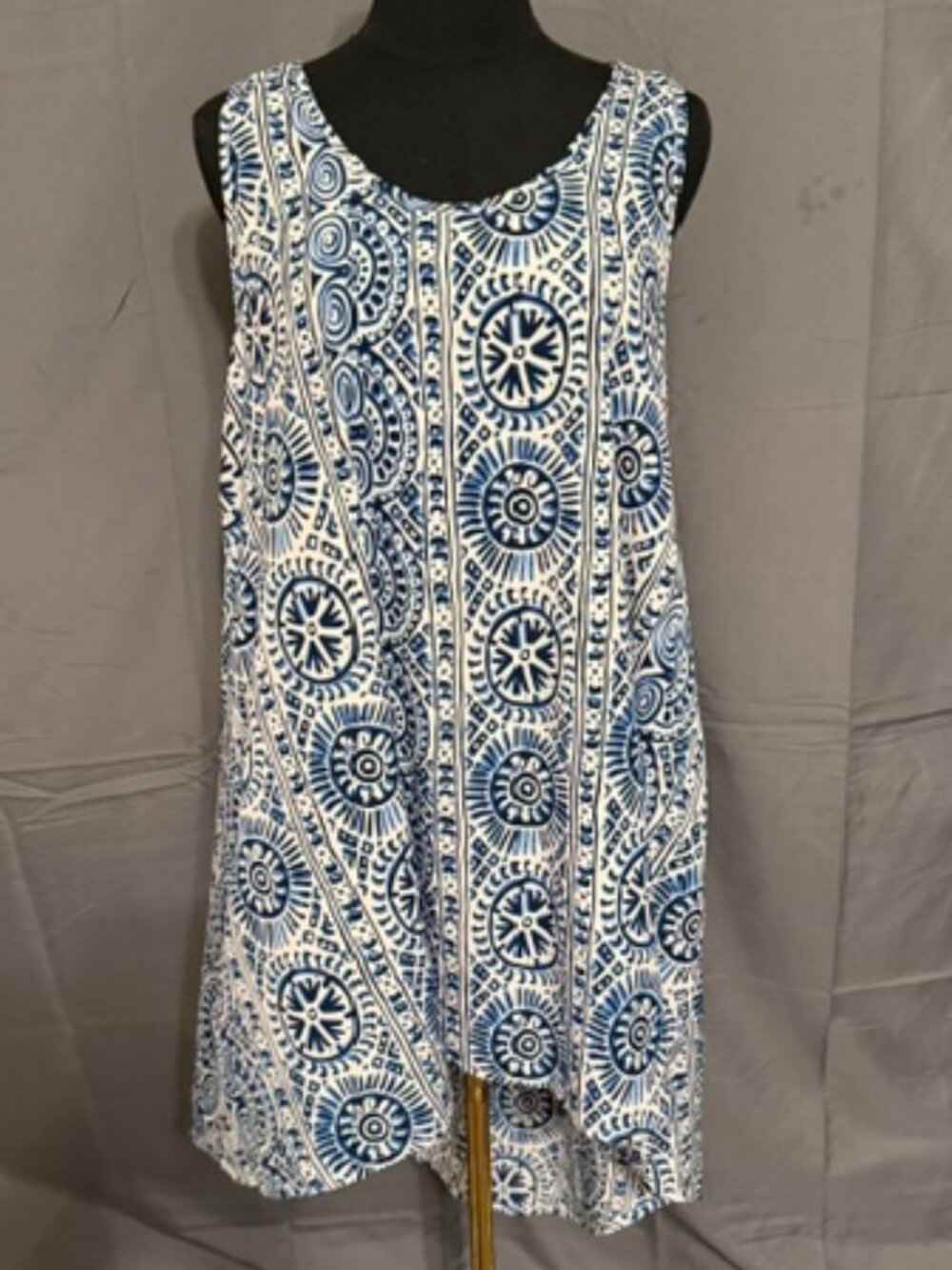 FASHION FUSE High-Low Dress Size L